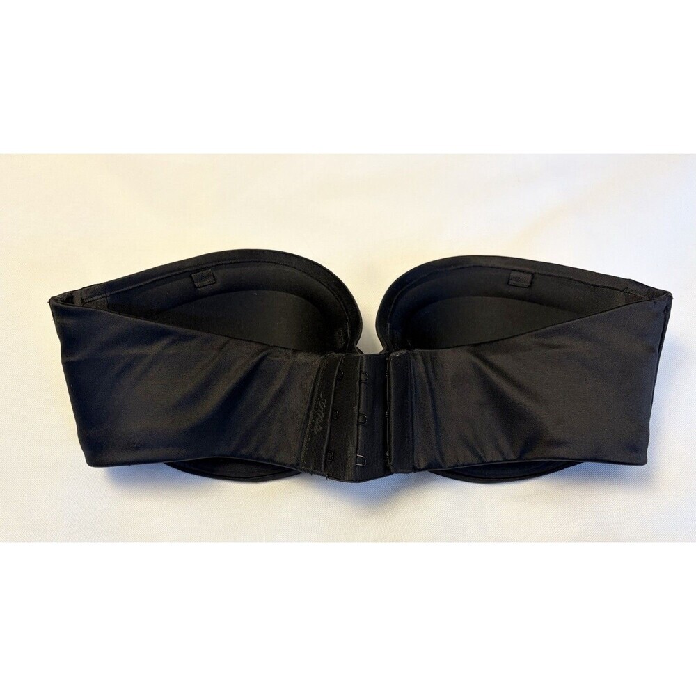 SOMA Black Enhancing Shape Strapless Push Up Bra 32B Underwire Back Closure - Picture 6 of 9